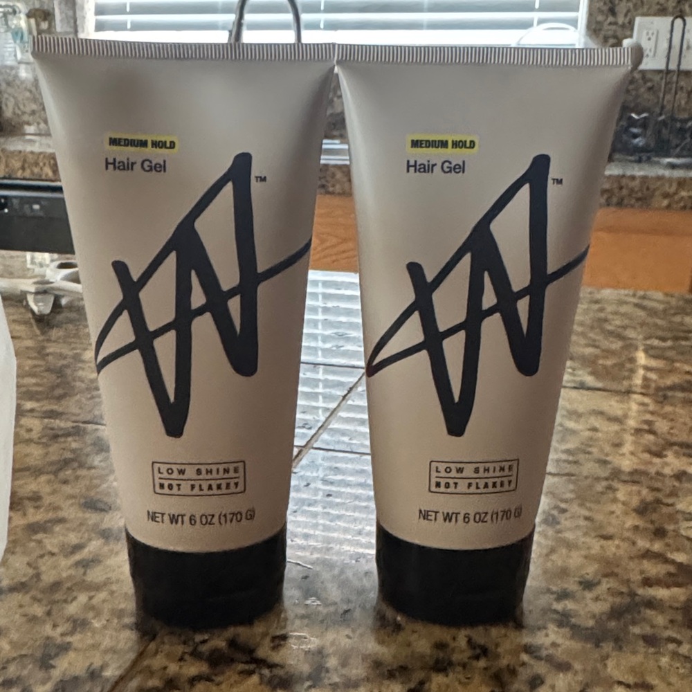 Medium Hold Hair Gel - Black and Gray Design 2 for 10$ bundle